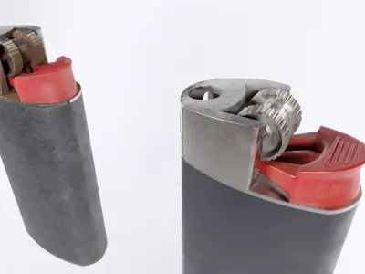 Lighter Low-poly 3D model purchase