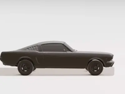 Happy Pony Cruiser Cute Cartoon Car 3D Print 3D print model
