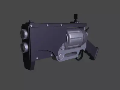 black friday sci-fi gun 3d NEW YEAR SALE Free 3D model