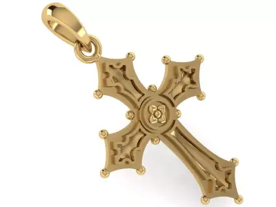 CROSS PENDANT CR181 3D print model