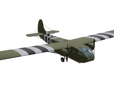 Northwestern XPG-1 Hadrian II Low-poly 3D model
