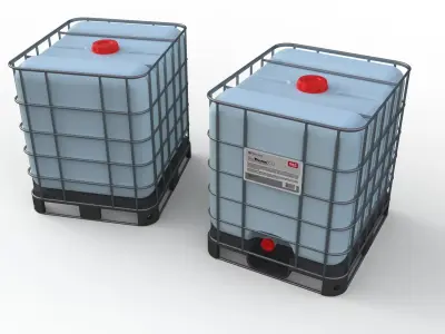 IBC Tank Container  3D model