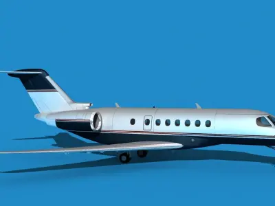 Cessna Citation C700 Longitude V05 3D model