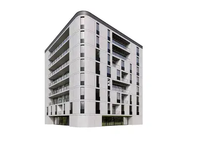 Modular Building Pack 2 Free 3D model