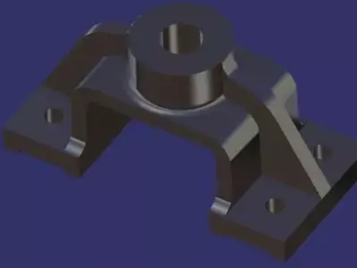Mechanical parts 4FUN Free 3D model