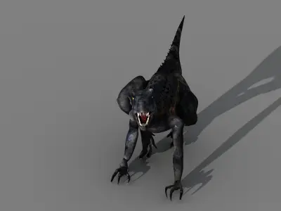Indoraptor dinosaur 3D model