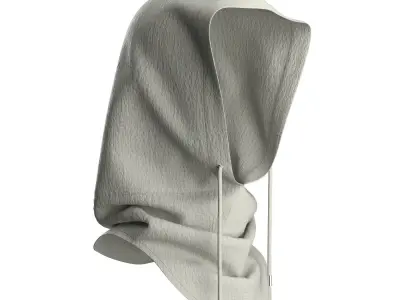 Grey Balaclava 3D model