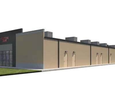 Retail-090 Retail Store 3D model
