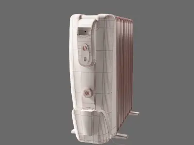 Electric Heater     Calefactor Electrico 3D model