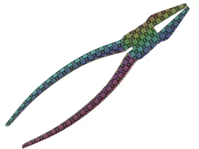 Glass Pliers  3D model