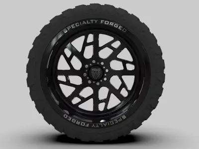 Specialty Forged SF008 Wheel 3D model