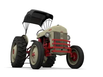 Series 8N Tractor 1951 3D model