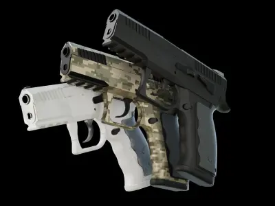 Sphinx SDP Compact Low-poly 3D model