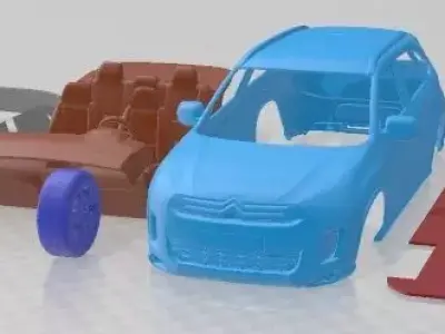 Citroen C4 Aircross 2013 Printable Car 3D print model