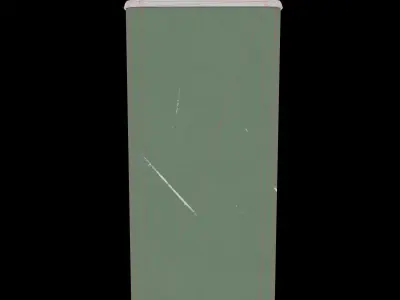 Army Flask v2 Low-poly 3D model