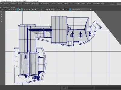3D Model of Medieval House 3D model