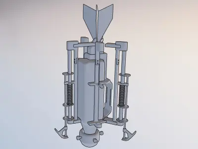 3d Print Drone Accessory Device  3D model