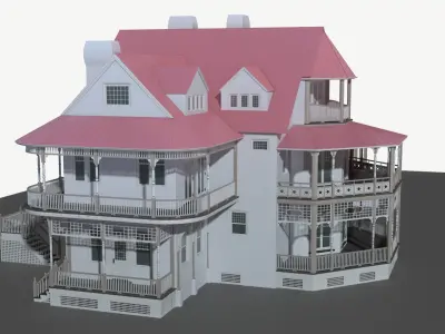 Victorian Villa 3D model