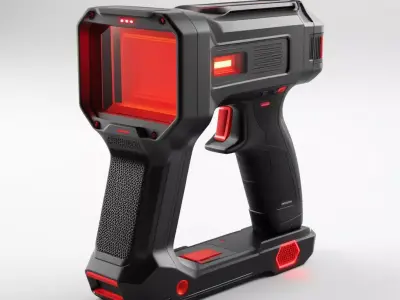 SciFi Handheld Scanner Device 3D model purchase