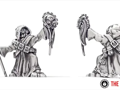 Dark Techno - Lil Priest 3D print model