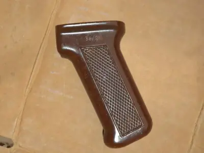 AKM AK74 bakelite pistol grip Free low-poly 3D model