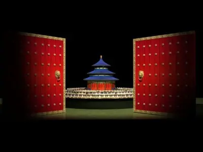 Chinese Beijing temple of heaven  3D model purchase