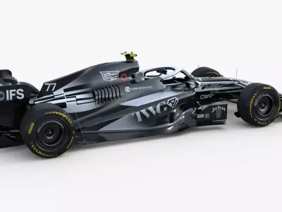 F1 Cadillac MAC26 2026 Low-poly 3D model