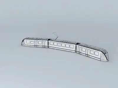 Tram 30 Free 3D model