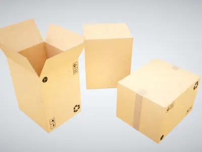 Industrial Construction Pack Low-poly 3D model