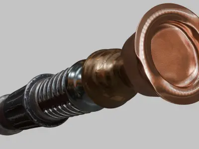 Light Saber Low-poly 3D model