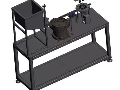 Vibratory feeder 3D model