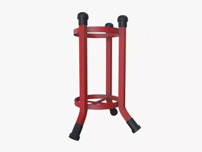 Fire extinguisher Stand Low-poly 3D model