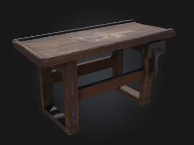 Workbench Essence  The Heart of Craftsmanship and Creativity 3D model