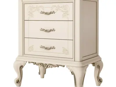 Giorgiocasa Casa Dei Sogni 24C nightstand Low-poly 3D model