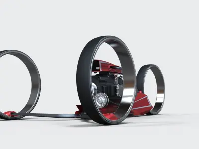 Trike concept 2 3D model