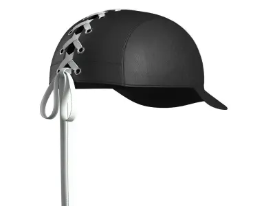 Lace up Cap 3D model