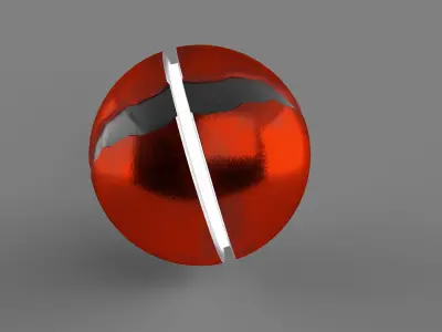 Morphball ball Free 3D model