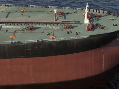 Oil Tanker 3D model