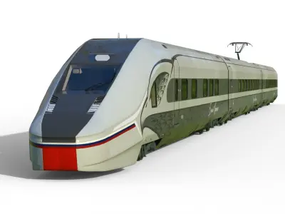 VSM high-speed railway 3D model