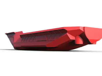 Hull for Kreuz Installer ship model 3D print model