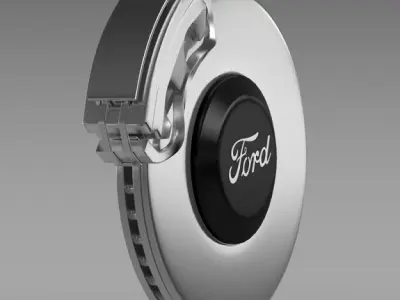 Disc Brake 3D model by CreativeIdeaStudio