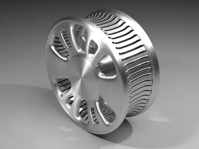 Wheel Rim 4 3D model