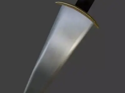 Cinquedea Sword 3D model