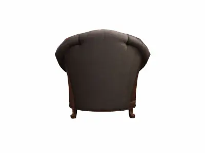  3d Render A Classic Modern Armchair   3D model