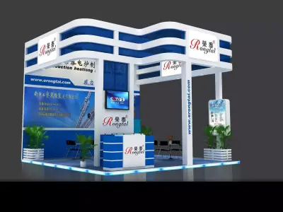 Exhibition - Area -6X6-3DMAX2012-011 3D model
