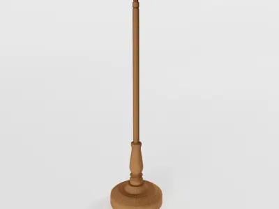 Antique Hat Stand 3D model