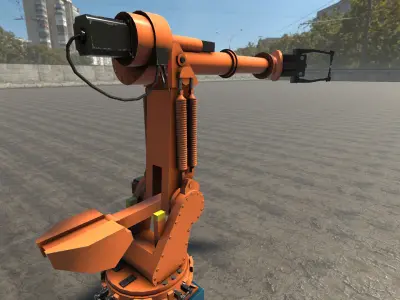 Forklift Collection HQ - PBR Low-poly 3D model