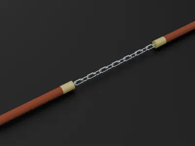 Weapon Pack Low Poly Free 3D model