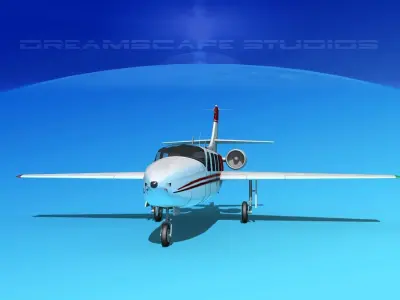 Piper Aerostar FJ-100 Fanjet V01 3D model
