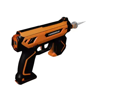 Futuristic Plasma Cutter 3D Model 3D model